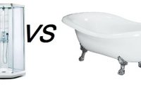 Что лучше выбрать: ванну или душевую кабину?