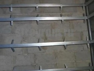 металлический каркас для крепления панелей