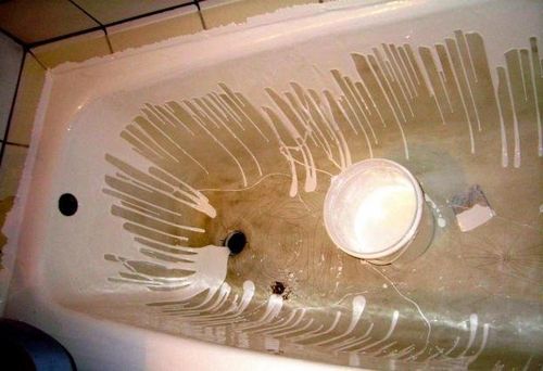 реставрация ванны акрилом